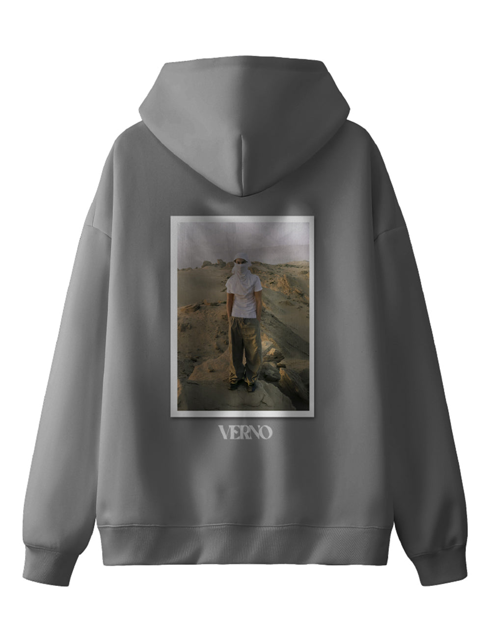 Silver Mist Oversized Hoodie