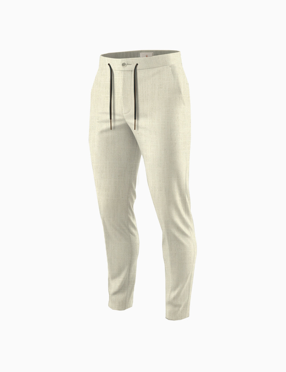 Beige Linen Pants