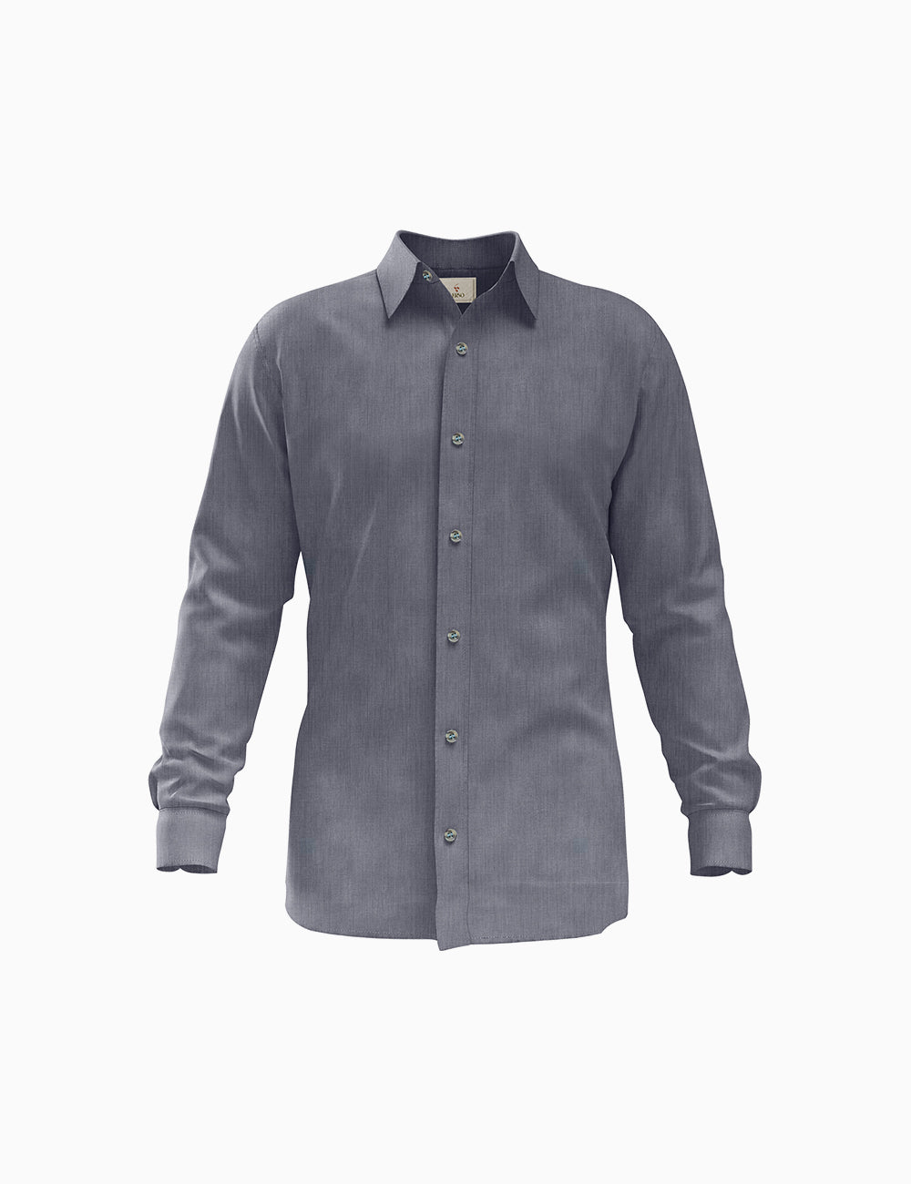 Gray Linen Shirt