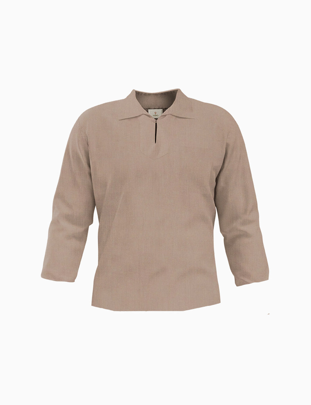OverSized Beije Linen Shirt