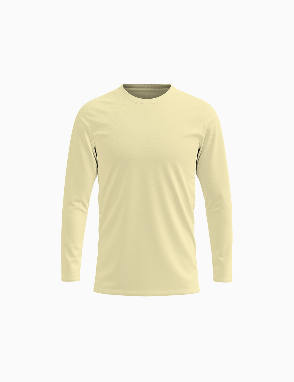 Pastel Yellow Long Sleeve T-Shirt
