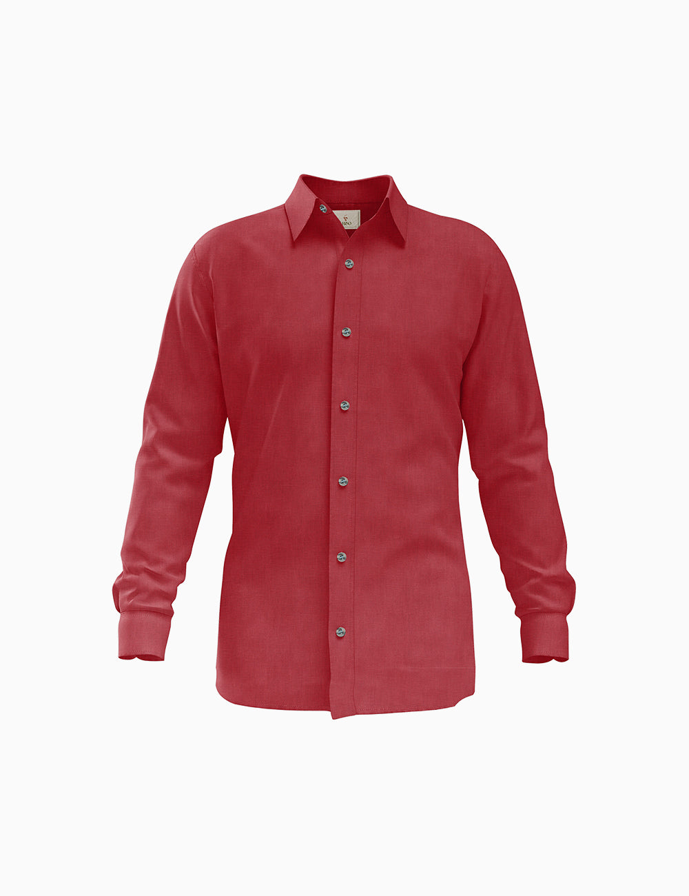 Red Linen Shirt