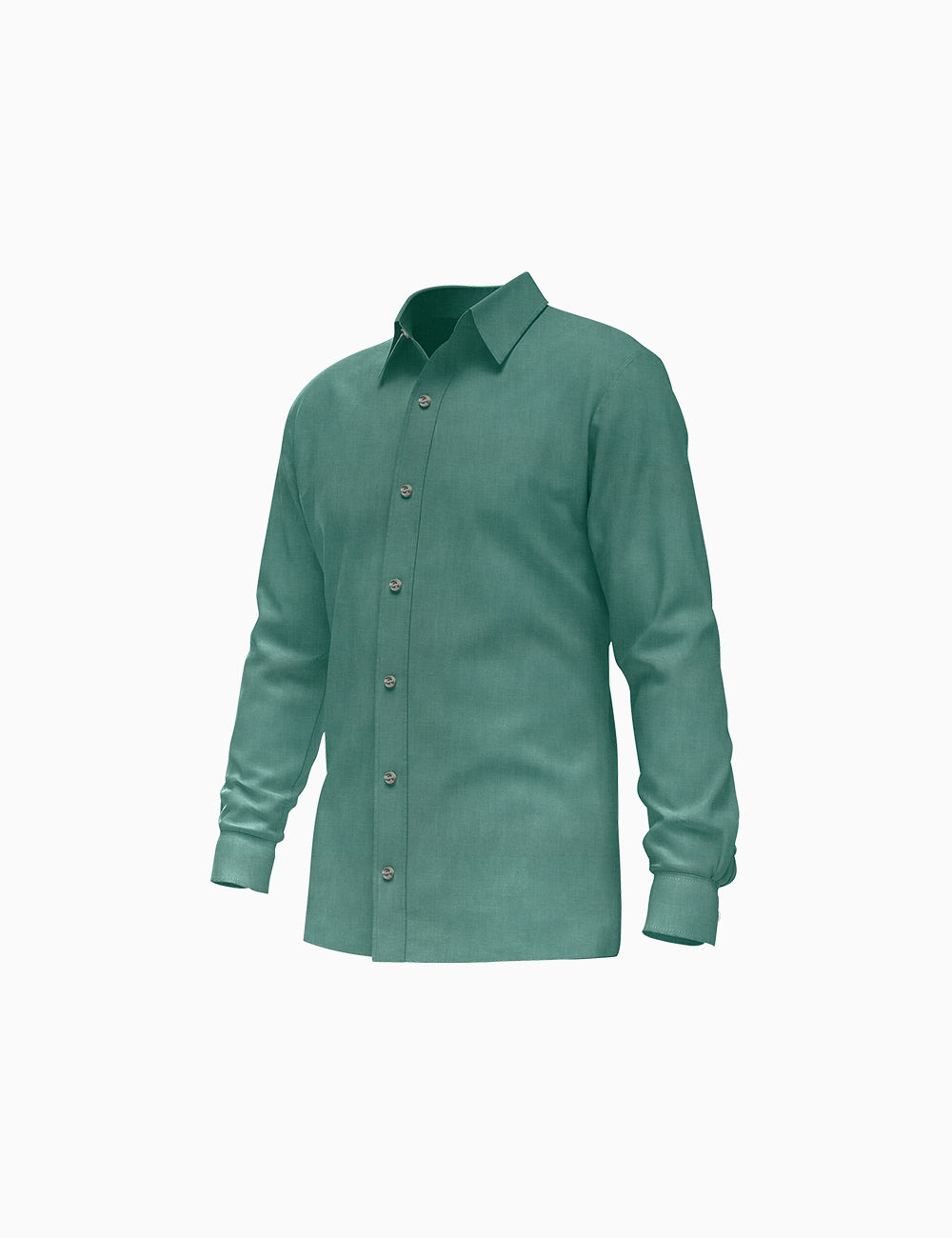 Sea Green Linen Shirt